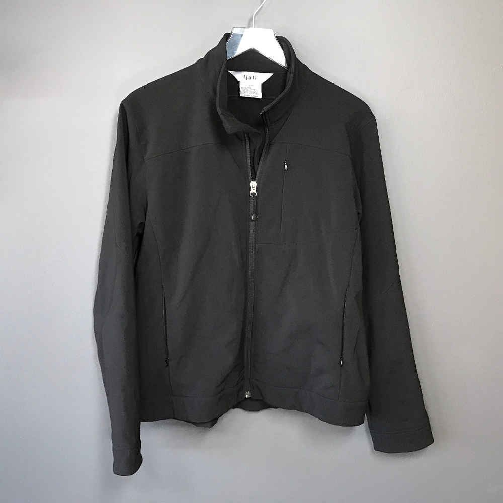 FJALL Zip Utility Jacket Scuba Fabric Fleece Lined